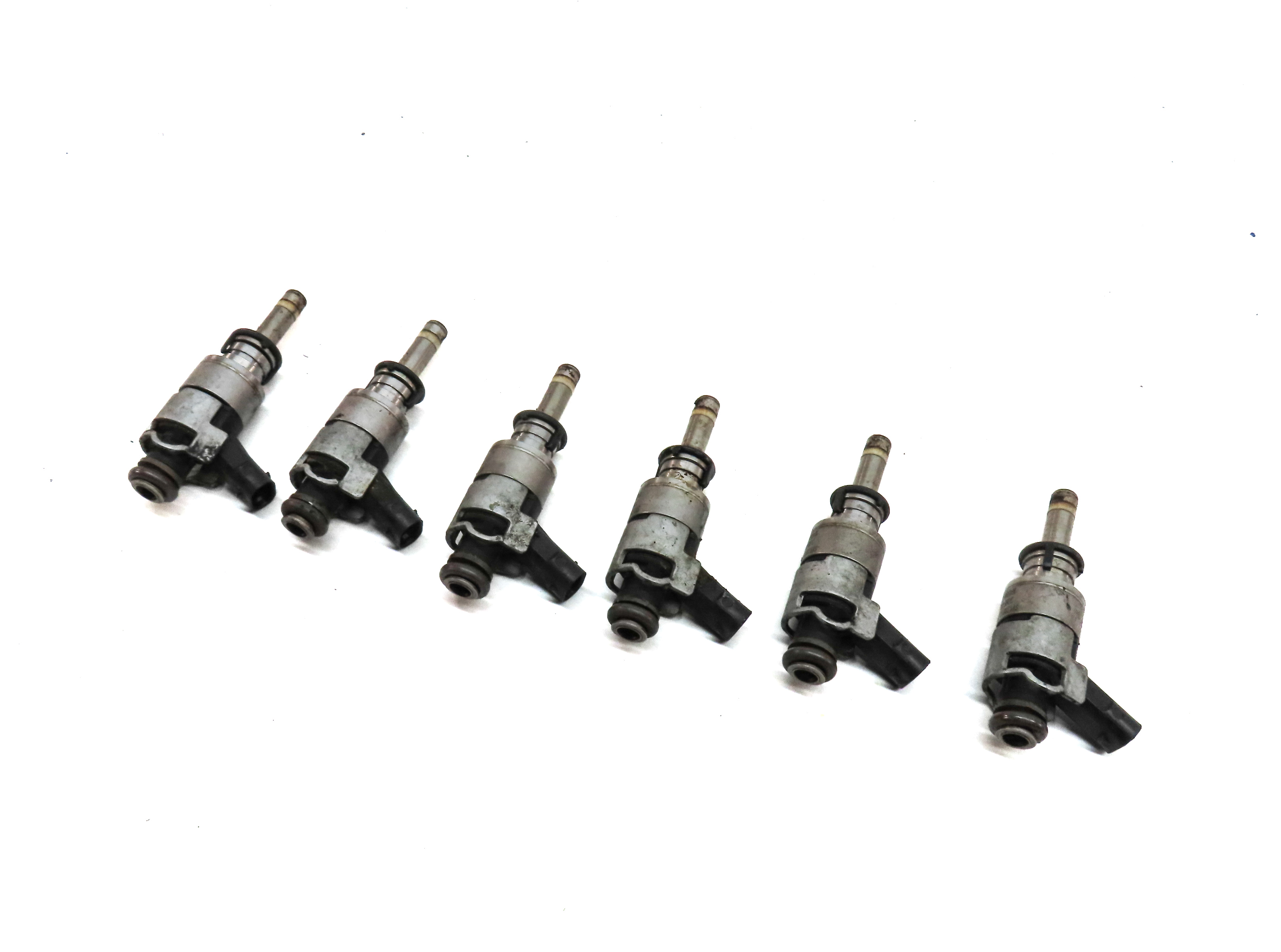 2011-2015 AUDI A6 A7 A8 Q5 Q7 S4 S5 (C7 D4 4L B8 8R 8T) 3.0L FUEL INJECTOR SET — exact item pictured